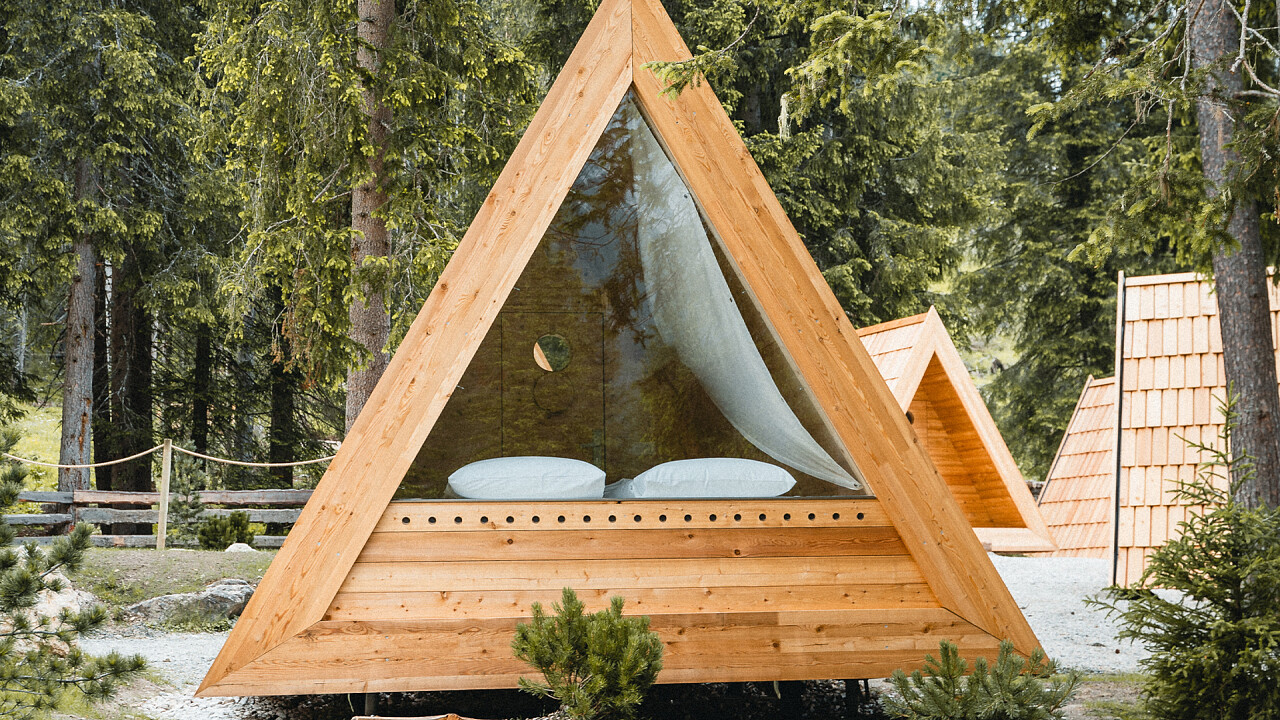 Forest cabin Camping Sass Dlacia