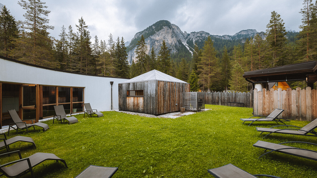 Giardino estate Camping Sass Dlacia