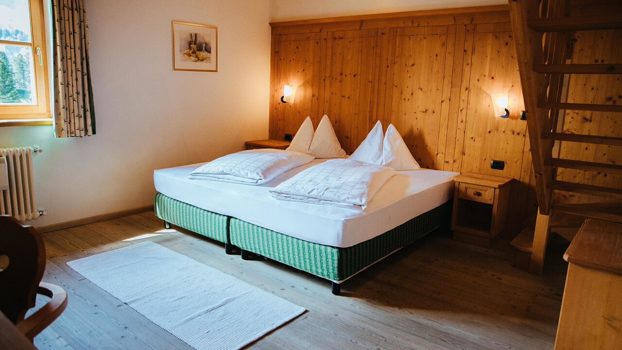 Camera letto Mountain Lodge Ütia de Börz