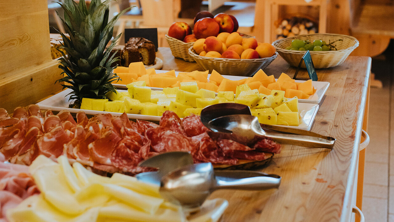 Buffet affettati Mountain Lodge Ütia de Börz