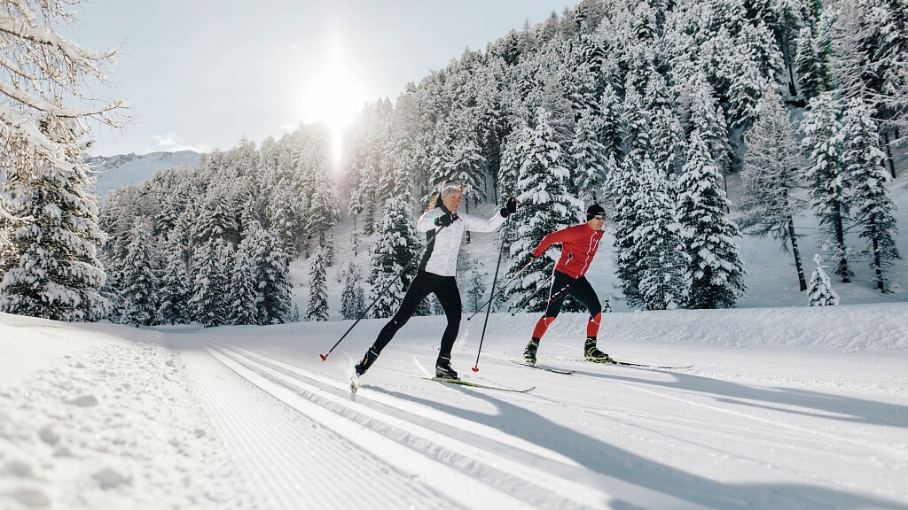 Sci fondo nel Val Sarentino