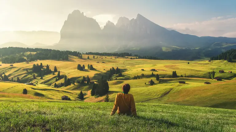 Spring in the Dolomites