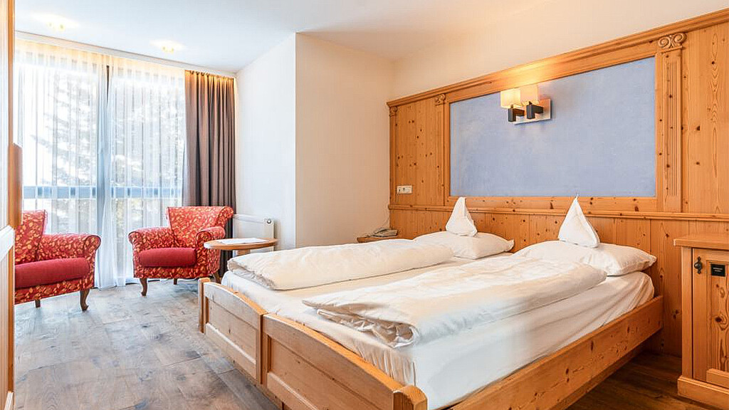 Double room in the main building "Col Alto view"