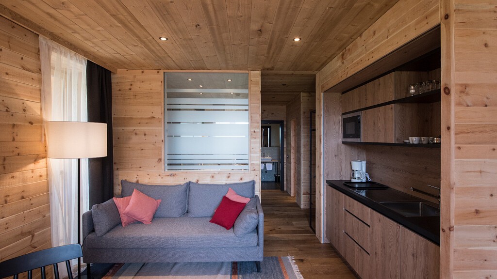 Zirben appartamento Tramonto del sole 47m²