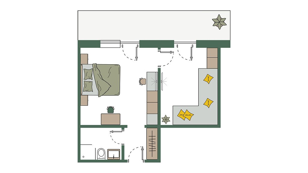 suite familiare cometara
