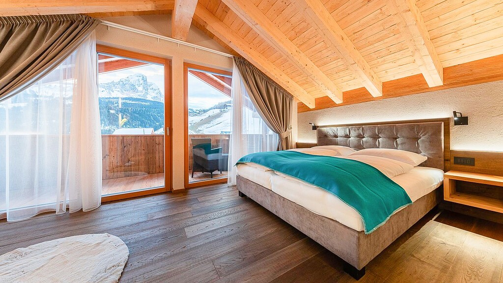 double room Putia view (2-4 pers.)