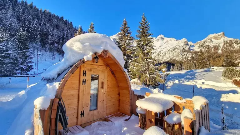 Arched huts