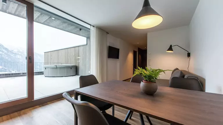 Superb Penthouse whirlpool and Dolomites view