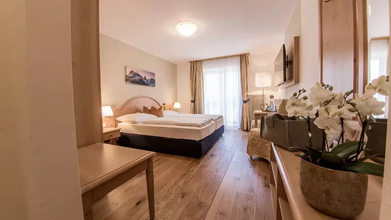 Double room with south facing balcony
