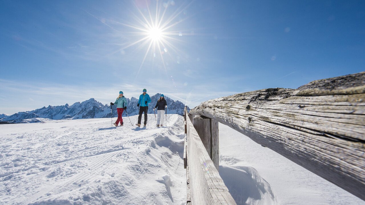 Sciare nel comprensorio sciistico Tre Cime/3 Zinnen Dolomiti