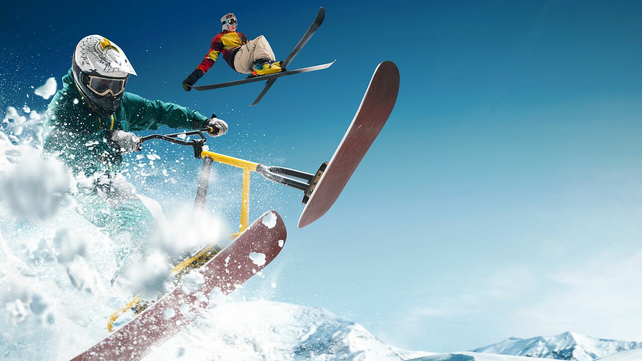 Fuori pista con snowcoot