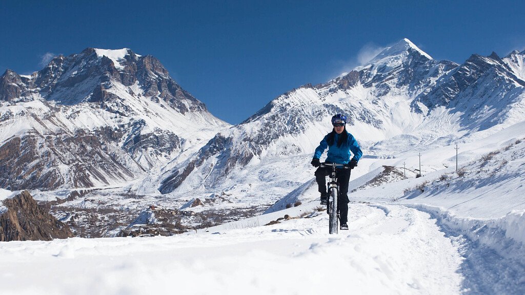 Fatbike o Snowbike nelle Dolomiti: in bici sulle piste da sci