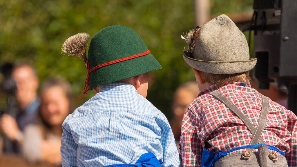 Lokalen Tradition in den Dolomiten
