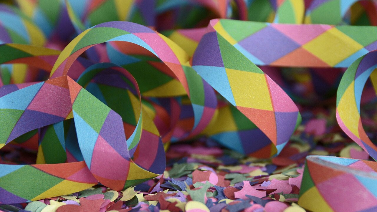 Stelle filanti Carnevale