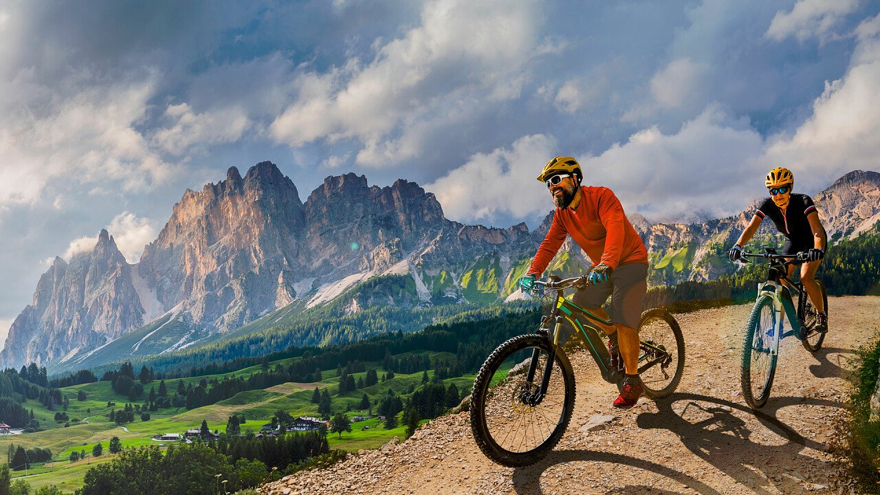 Bici da Enduro sulle Dolomiti