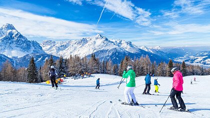 Skiing in San Candido