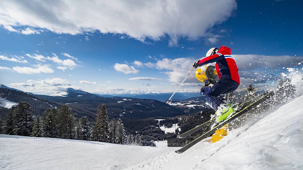 Skifahren in Obereggen