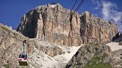 Surroundings of Canazei in Val di Fassa