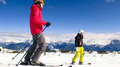 Skifahren Rittner Horn