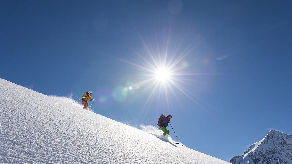 Sciare a Nauders sul Passo Resia nell'Ortler Skiarena
