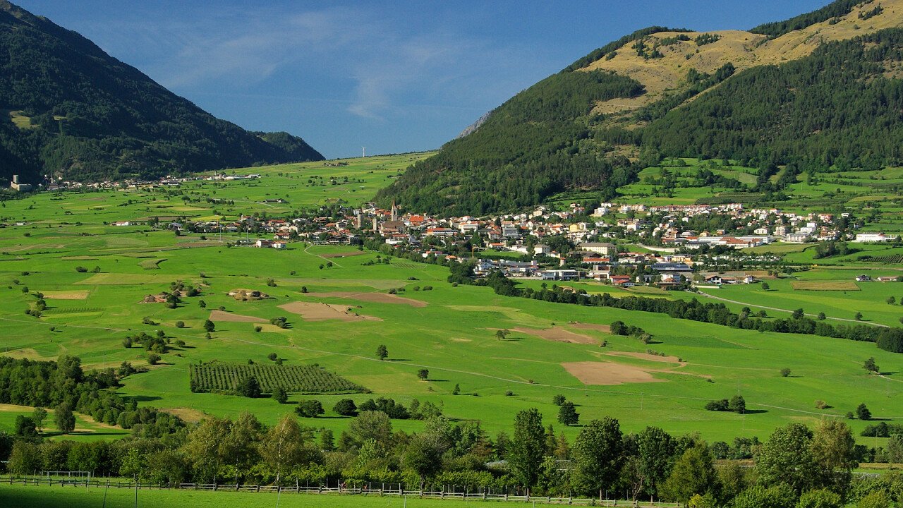 Passo Resia in estate