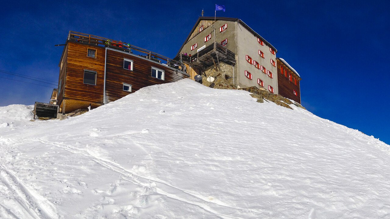 Rigufio nella ski area Val Senales