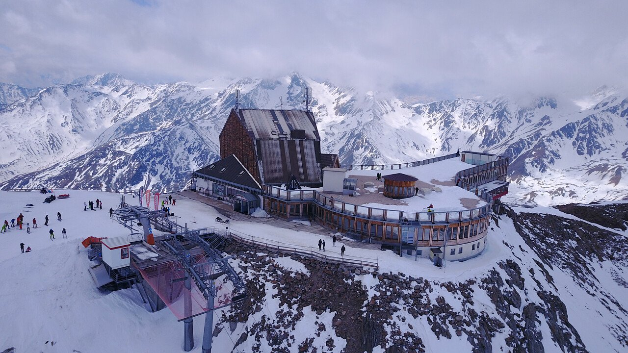 Rifugio Grawand Val Senales inverno