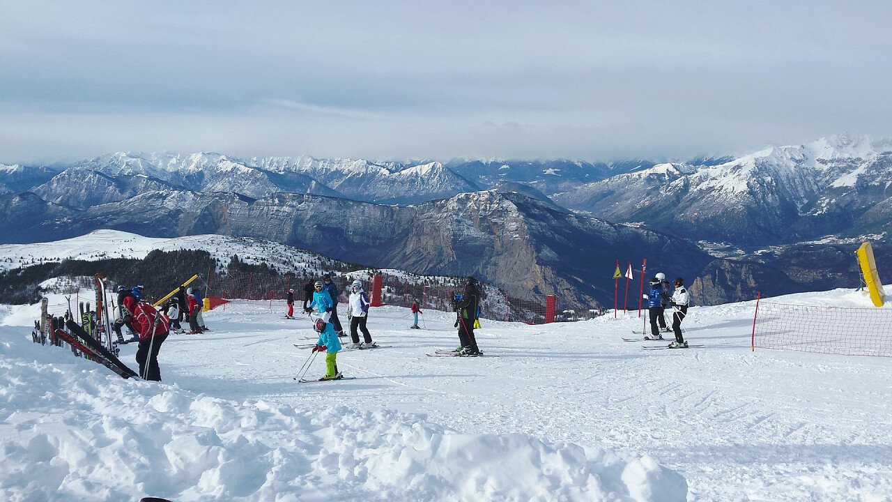 Sciare sul Monte Bondone