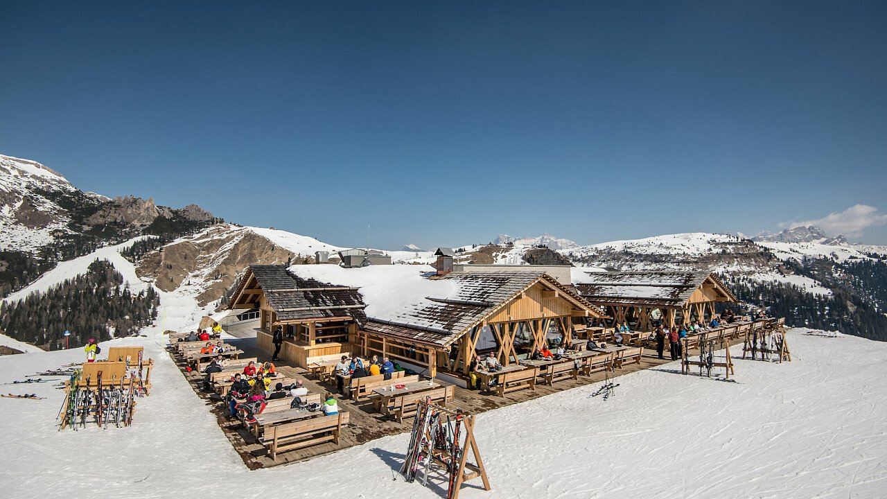 Rifugio Burz inverno
