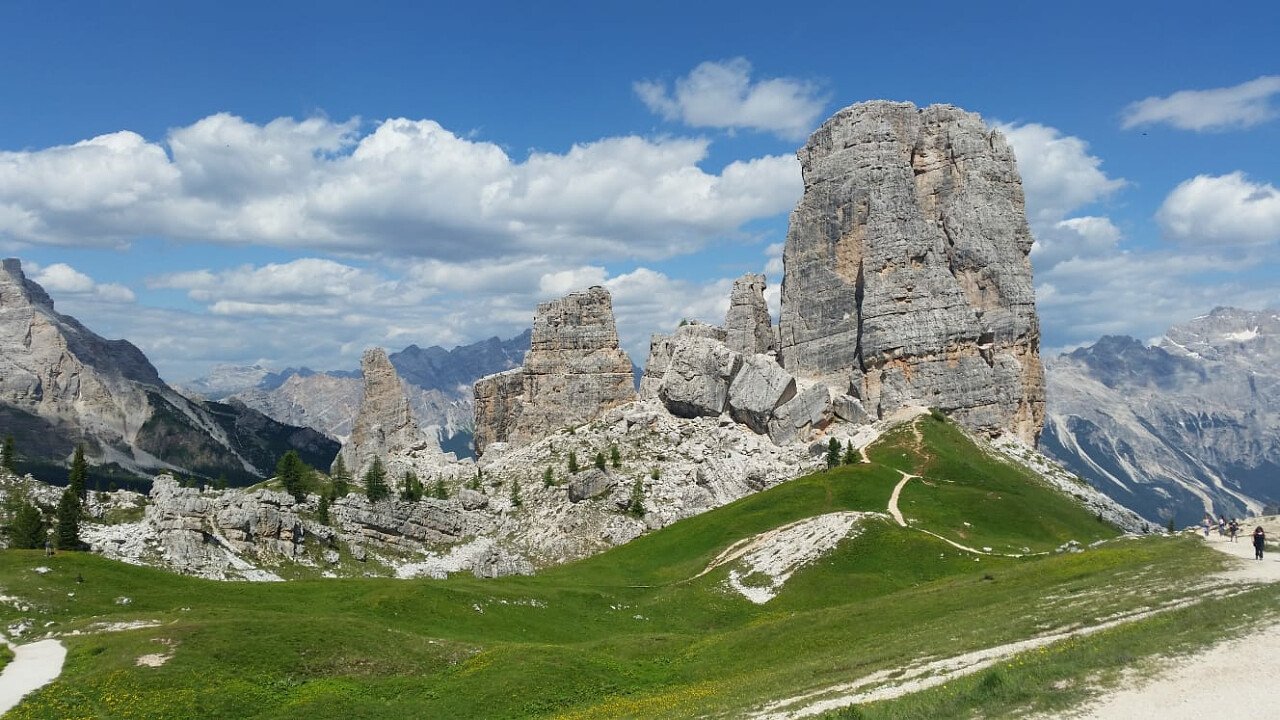 Estate sulle 5 Torri a Cortina d'Ampezzo