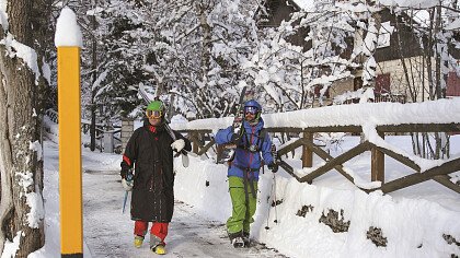 Gara sci alpino in Alpe Cimbra